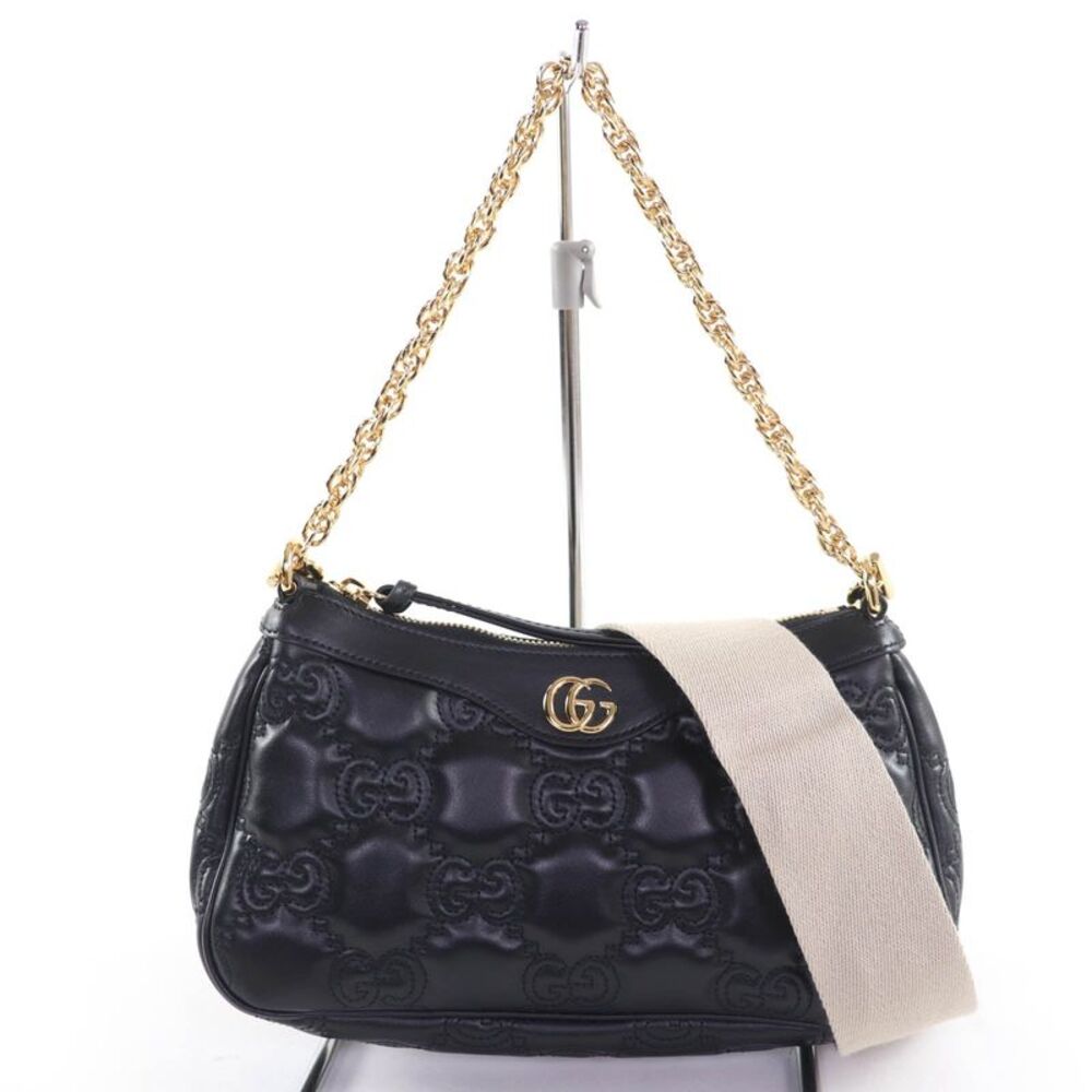 Gucci GG Matelasse 2way Leather Handbag